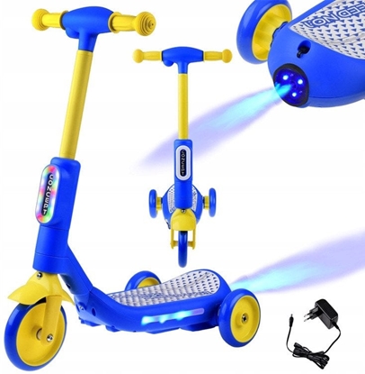 Picture of Odrzutowa Hulajnoga elektryczna dla dzieci muzyka DISCO Para wodna SP0840