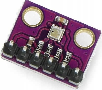 Picture of Oem BME280 - drgms, temperatros ir slgio jutiklis 110kPa I2C/SPI - 3.3V - lituotos jungtys