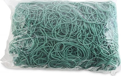 Изображение Office Products Gumki Recepturki Office Products, rednica 50Mm, 1,5X1,5Mm, 60% Kauczuku, 1000G, Zgrzewka, Zielone