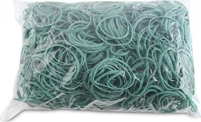 Picture of Office Products Gumki Recepturki Office Products, rednica 50Mm, 1,5X3Mm, 60% Kauczuku, 1000G, Zgrzewka, Zielone