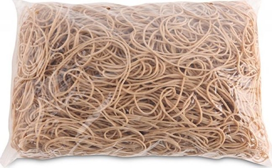 Picture of Office Products Gumki recepturki OFFICE PRODUCTS, rednica 80mm, 1,5x1,5mm, 1000g, zgrzewka