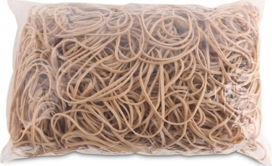 Picture of Office Products Gumki Recepturki, rednica 80Mm, 1,5X3Mm, 60% Kauczuku, 1000G, Zgrzewka