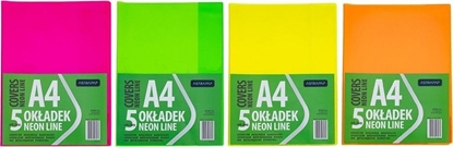 Picture of Okadka A4 Neon Line nieregulowana (5szt) ASTRA