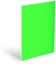 Picture of Okadka na zeszyt A4 neon green 180mic (10szt)