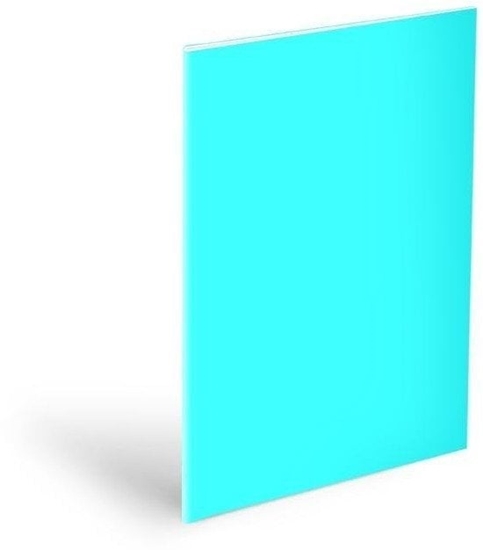 Picture of Okadka na zeszyt A5 neon blue 180mic (10szt)