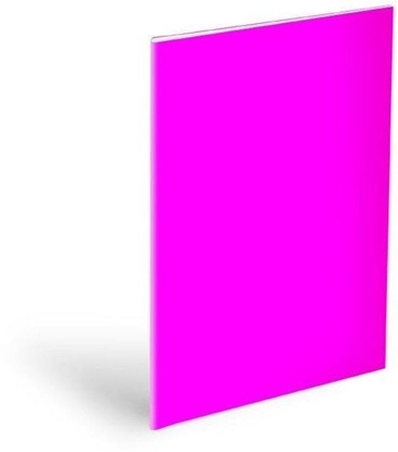 Изображение Okadka na zeszyt A5 neon pink 180mic (10szt)