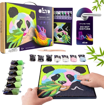 Attēls no Okto Zestaw do obrazu 3D Panda 6792