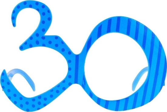 Picture of Okulary 30 urodziny niebieskie