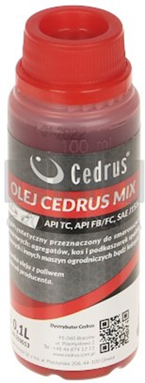 Picture of OLEJ SILNIKOWY OIL-2S-0.1L/CEDRUS DO SILNIKÓW 2-SUWOWYCH 100 ml