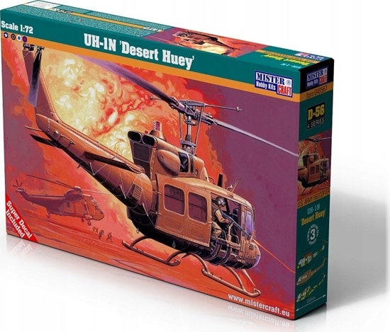 Picture of Olymp Aircraft Model helikoptera do sklejania UH-1 N Desert Huey 1:72 D-56