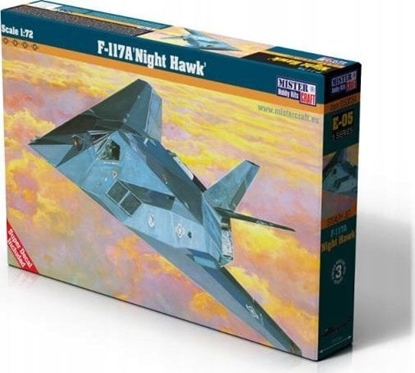 Attēls no Olymp Aircraft Model samolotu do sklejania F-117A "Night Hawk" 1:72 E-05
