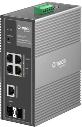 Attēls no Omada IES206GPP6-Port Gigabit Industrial Mgd Switch 3x PoE+