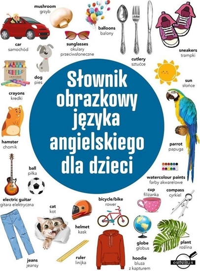 Изображение Omnibus Sownik obrazkowy jzyka angielskiego dla dzieci