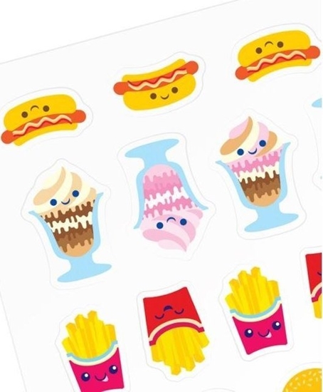 Picture of Ooly Mini Naklejki Itsy Bitsy Fast Food