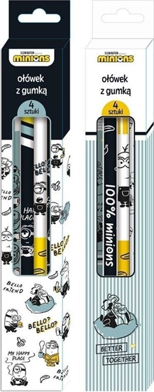 Picture of Oówek z gumk 4szt Minionki