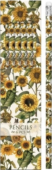 Picture of Oówki ozdobne STPEN21 soneczniki - zestaw 6szt