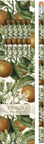 Picture of Oówki ozdobne STPEN25 pomaracza - zestaw 6 sztuk