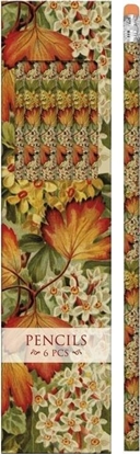 Изображение Oówki ozdobne STPEN33 jesienne licie 6 sztuk