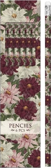 Изображение Oówki ozdobne STPEN34 dalia fioletowa 6 sztuk