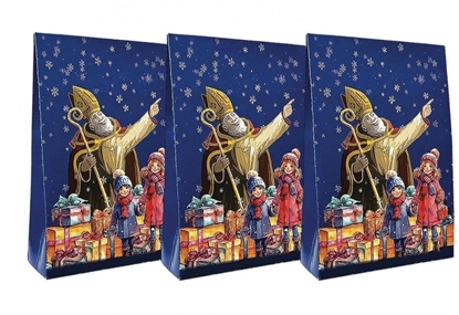 Изображение Opakowania prezentowe niebieskie BN 3szt