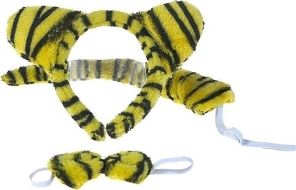 Изображение Opaska tygrys z ogonem pluszowy