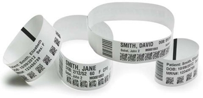 Изображение Opaski identyfikacyjne dla dzieci 25x178/250,10018857 , termiczna polipropylen/winyl ultrasoft klej akrylowy na kocówkach 1 rzd nawój zewntrzny rolki kolor biay ksztat nieregularny (rolka)