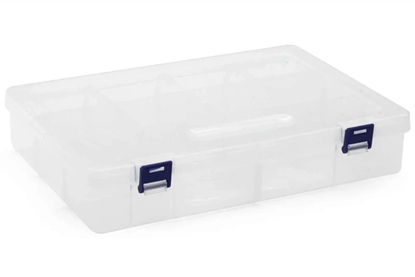 Picture of Opbevaringsboks m/10 rum 30x20x6cm