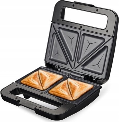 Picture of Opiekacz Orava ORAVA ST-107 sendviova, nepilnavý povrch, tepelná pojistka, 2 kontrolky, erný / stíbrný