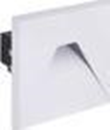 Picture of Oprawa schodowa IDEUS Wpuszczana LAMPA zewntrzna KURS LED 03908 Ideus kwadratowa OPRAWA metalowy wpust LED 1,6W 4000K outdoor IP54 biay