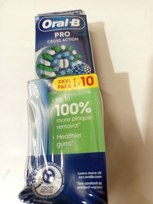 Attēls no Oral-B Pro CrossAction -vaihtoharjat, 10 kpl