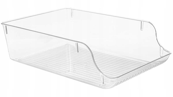 Picture of Organizer do lodówki 35x22,5x10cm Przezroczysty plastikowy