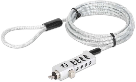 Picture of Organizer Manhattan Linka zabezpieczajca do laptopa Wedge, Nano, K-Slot Szyfr