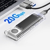 Picture of Orico Orico TCM2-C3 M.2 NVME to USB-C 10Gb/s Disk Drive - Black