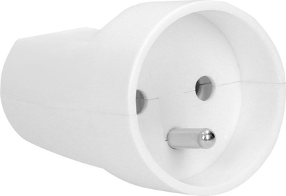 Picture of Orno Gniazdo przenone pojedyncze rozbieralne, 16A, 250V, 2P+Z, biae