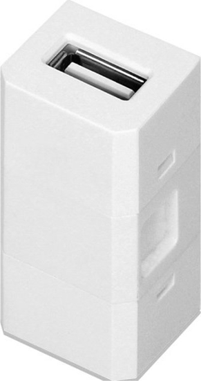 Picture of Orno Kostka z gniazdem USB do gniazda meblowego OR-GM-9011/W lub OR-GM-9015/W