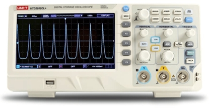 Picture of Osciloskopas 2 kanalu, 50MHz, 500MSa/s, 64kpts, 5000wfms/s, UNI-T