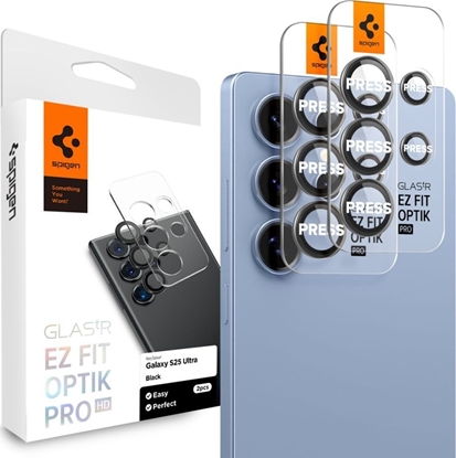 Picture of OSONA APARATU SPIGEN OPTIK PRO HD GLAS.TR EZ FIT CAMERA PROTECTOR 2-PACK GALAXY S25 ULTRA BLACK