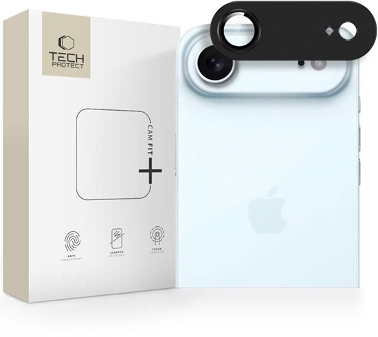 Изображение Osona aparatu Tech-Protect Camfull Fit+ do Apple iPhone 17 Air Black