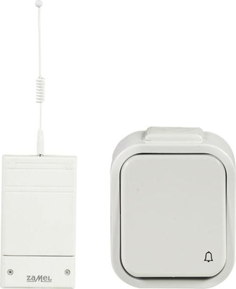 Picture of Ospel Bezprzewodowy sterownik dzwonka SMYK 230V z przyciskiem hermetycznym BSD-202H SUN10000002