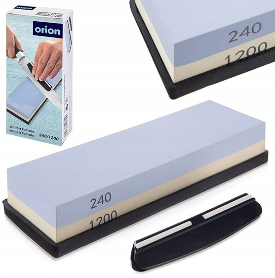 Picture of Ostrzaka do Szlifowania Ostrzenia Noy Kamienna Dwustronna ORION 18,5x6 cm