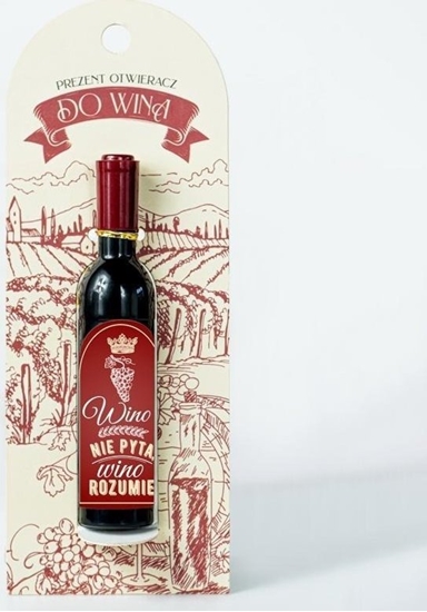 Picture of Otwieracz do wina korkocig - Wino nie pyta...