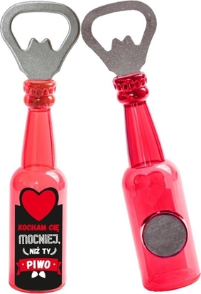 Изображение Otwieracz z magnesem Kocham Ci mocniej ni Ty...