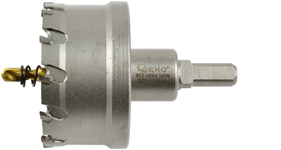 Picture of Otwornica widiowa - koronka do metalu 60mm z wiertem tytanowym (60)