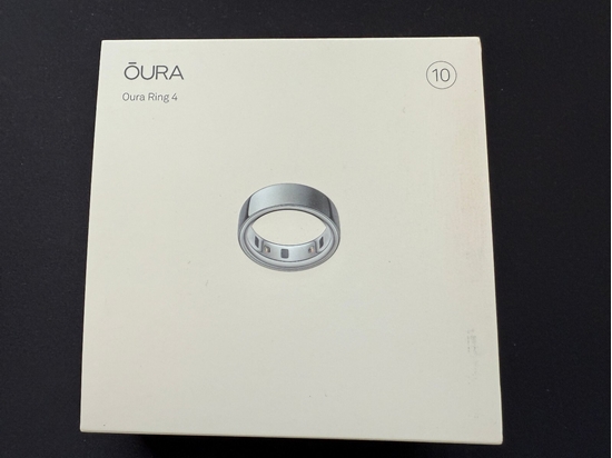 Picture of Oura Ring 4 smart ring, Silver, size 10