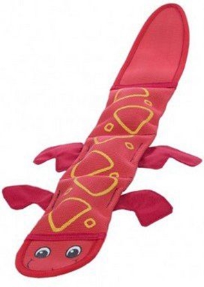 Picture of Outward Hound Fire Biterz Szarpak Jaszczurka czerwona - 3 piszczaki