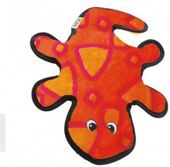 Picture of Outward Hound Invincibles Gecko orange/pink 2 piszczaki