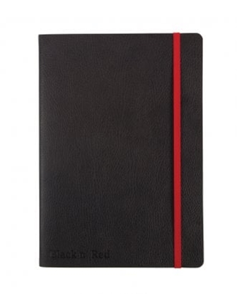 Attēls no Oxford OXFORD BLACK N´RED BUSINESS JOURNAL SOFT COVER A5 BLACK