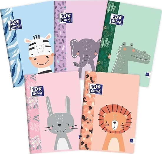 Picture of Oxford Zeszyt A4/32K linia podwójna Kids (10szt)