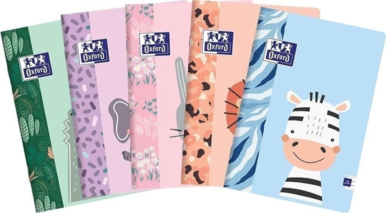 Picture of Oxford Zeszyt A5/16K linia podwójna kolor Kids (10szt)