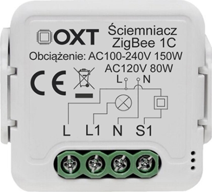 Picture of OXT Modu OXT mini ciemniacz 1 obwód ZigBee TUYA